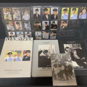 75584 Brand new, unused ASTRO Moonbin & Sanha MAGAZINE, complete with photocard.