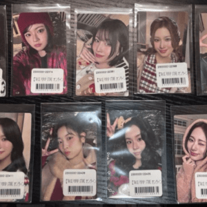 75830 TWICE Online Lottery Sticker Complete Set