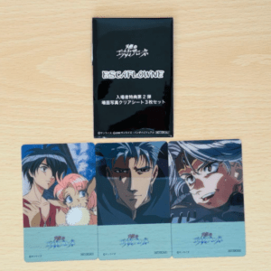 76019 Theatrical version of The Vision of Escaflowne: Second round of theatergoer bonus items - Scene clear sheet