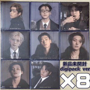75988 Unopened ATEEZ GOLDEN HOUR Pt.4 DIGIPACK Complete Set