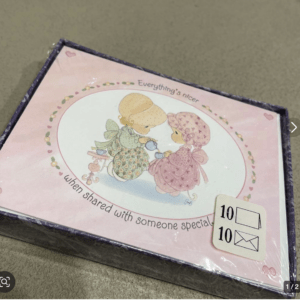 76166 Retro Antique Memo Letter