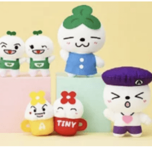 76175 ATEEZ-MON Plush Toy Vol. 2 - Complete Set of 4