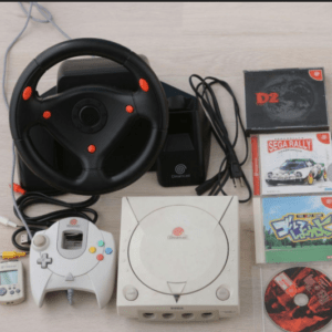 76246 Sega Dreamcast Console and Handle Set