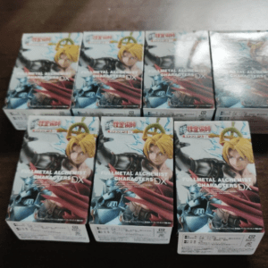 76501 Fullmetal Alchemist Characters DX: 7 types + 2 secret types, 9 types in total.