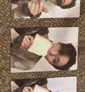 76578 SEONGHWA trading card set of 3, B