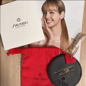 76966 LISA SHISEIDO Ultimune Special Round Mirror & A5 Poster