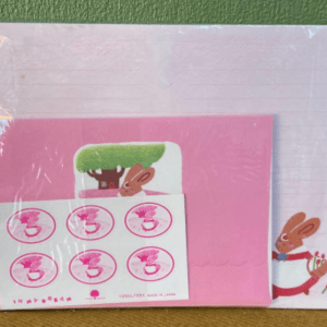 76912 Showa Retro Young KOKUYO IN MY DREAM Letter Set - Rabbit Pattern