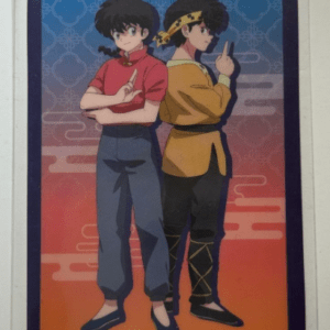 77034 Ranma 1/2 Wafer Card: Ranma & Ryoga