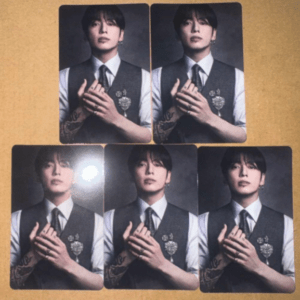 77534 BTS ARIRANG Japan Store Bonus Photocard - Tower Records - Jungkook - 5 cards