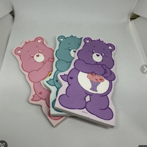 77727 Care Bears Die-Cut Notebook Set