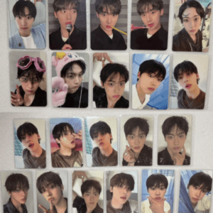 Collage of 28 selfies featuring a young man with dark hair in various poses and outfits, arranged in a grid like a photo booth strip.