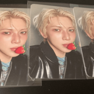 90640 ATEEZ Yeosang Makestar Exclusive Photocard (Strawberry)