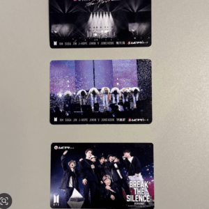 91031 BTS Movie Ticket Card 3-Piece Set (Movie Bonus) – Used
