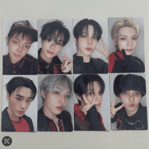 91340 ATEEZ Flash Price Edition Complete Photocard Set
