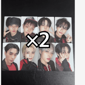 91564 ATEEZ "BAD" Flash Price Edition – Complete Set of 8 Photocards (x2 Sets)