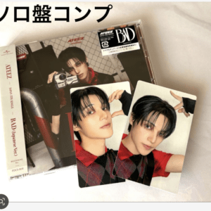 91631 | ATEEZ Wooyoung solo album complete set JAPAN 5TH SINGLE BAD