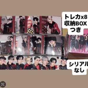 91654 　ATEEZ BAD Storage Box & Complete Set of Trading Cards