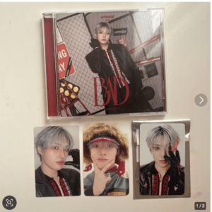 91672 ATEEZ BAD CD Mingi Photocard Set