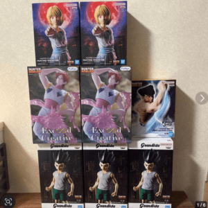 91797 ¡Set de 8 figuras de Hunter x Hunter!