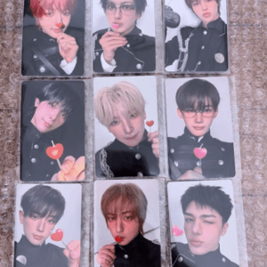91761 &TEAM "We on Fire" Universal Music Store Exclusive Trading Card Set (9 Cards)