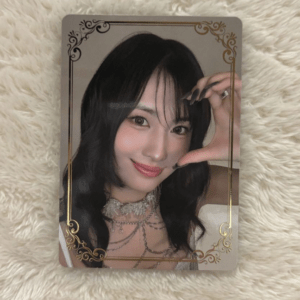 92696　MISAMO Momo TWICE PLAY Trading Card Lucky Draw Foil Stamped