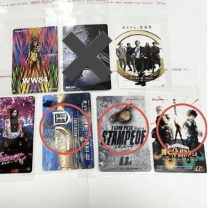 92765  Three movie tickets