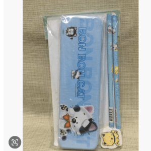 93137 BON・BON CAT Tin Pencil Case Set / yahoo ac 8/15
