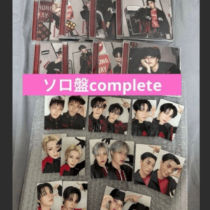 93170 ATEEZ "BAD" Japan Solo Editions – Complete Set of 8 Trading Cards & Albums
