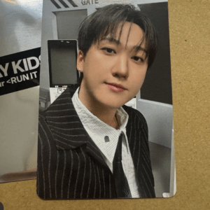 93396 Stray Kids RUN IT JAPAN Benefit Trading Card Changbin