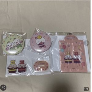 93287　Set de 4 piezas de TEEZ-MON CIRCUS (Sega Lucky Kuji Online)