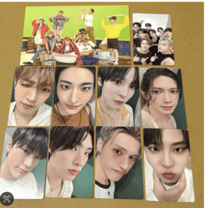 93296 ATEEZ 8room Stamp Rally Trading Card Set