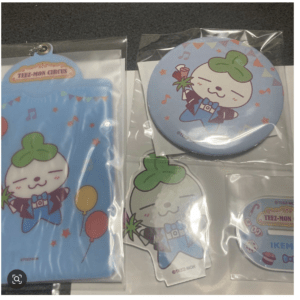 93459 ATEEZ TEEZ-MON "Ikemon" (Cool/Handsome Version) – Can Badge, Card Case, Acrylic Stand