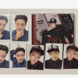 93467 ATEEZ "BAD" Solo Edition CD - Hongjoong Photocard