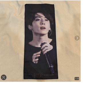 93626 Jungkook Slogan Set
