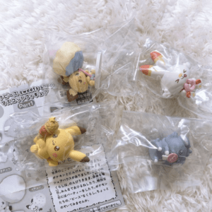 93738 Pokepeace Sweets Shop Mascot Figures (Set of 4)