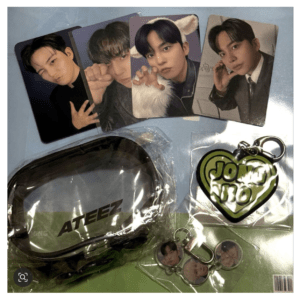 93773 ATEEZ Jongho Photocard & Pouch Set (Makestar)