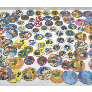 93809 Dragon Ball Round Menko Cards – Large Bulk Lot
