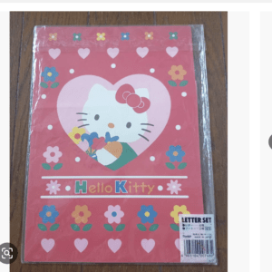 93899 Sanrio Hello Kitty floral-pattern letter set/ yahoo 8/21