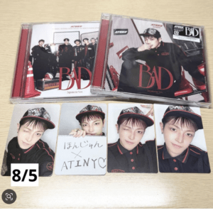 93983　ATEEZ BAD Hongjoong Photocard Set