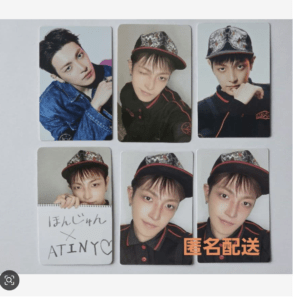 93973 ATEEZ "BAD" (Japanese Ver.) Trading Cards – Hongjoong (Set of 6) ②