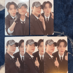 94685 ATEEZ Yunho & Wooyoung Duo/Unit Photocard Set (OUTLAW) - 5 Cards