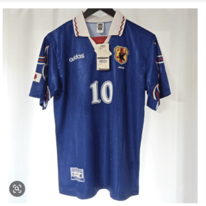 95374 1998 Japan National Soccer Team #10 Hiroshi Nanami Jersey