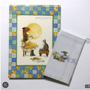 95445 Showa-Retro Kokuyo Letter Set /mercari ac