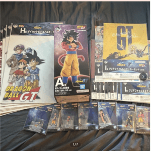 95755 Dragon Ball GT Ichiban Kuji Prize A, Prize G, Prize H, Prize I