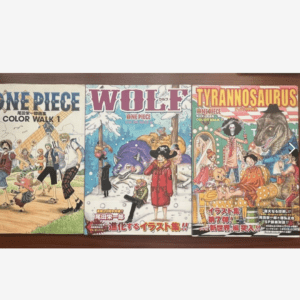 95662 ONE PIECE Eiichiro Oda Art Book: COLOR WALK 3-Volume Set