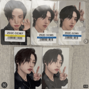 96040 ATEEZ Mingi Photocard