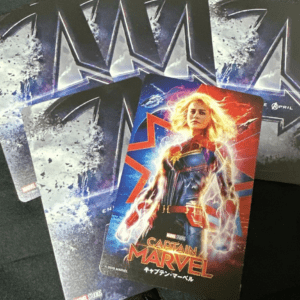 6 Used Marvel Movie Ticket Cards (Mubitike)