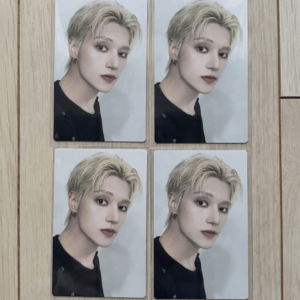 96385 ATEEZ Wooyoung Trading Card "Ashes to Light" 4-Card Set