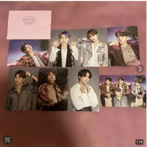 96400 BTS Magic Shop Mini Photo Set (8 cards)
