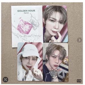 96797 ATEEZ Yeosang Random Trading Card POP-UP GOLDEN HOUR Part.5